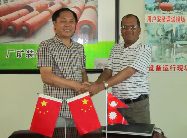 尼泊爾，日產1500t水泥生產線